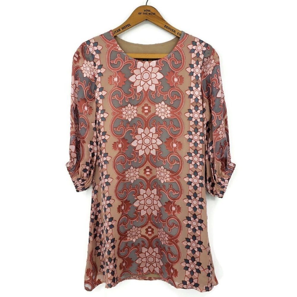 For Love & Lemons Teresa Shift Dress Womens XS